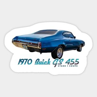 1970 Buick GS 455 Stage 1 Coupe Sticker